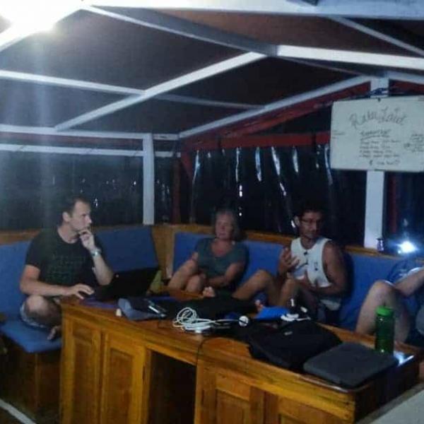 Guests chilling